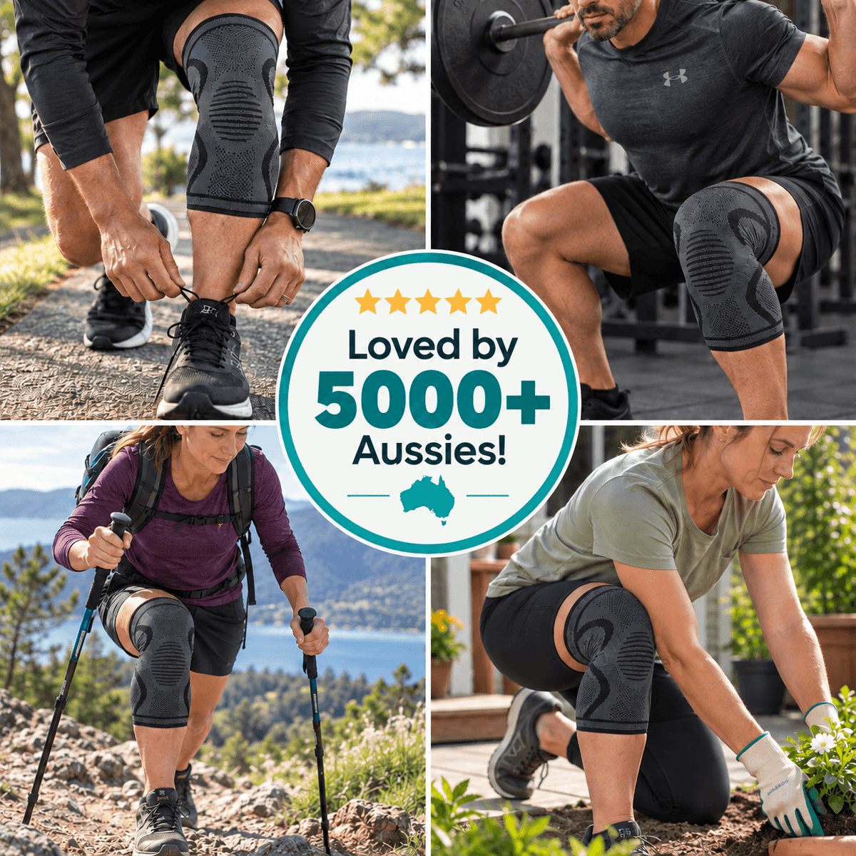 RecovaPlus+ Knee Compression Sleeve