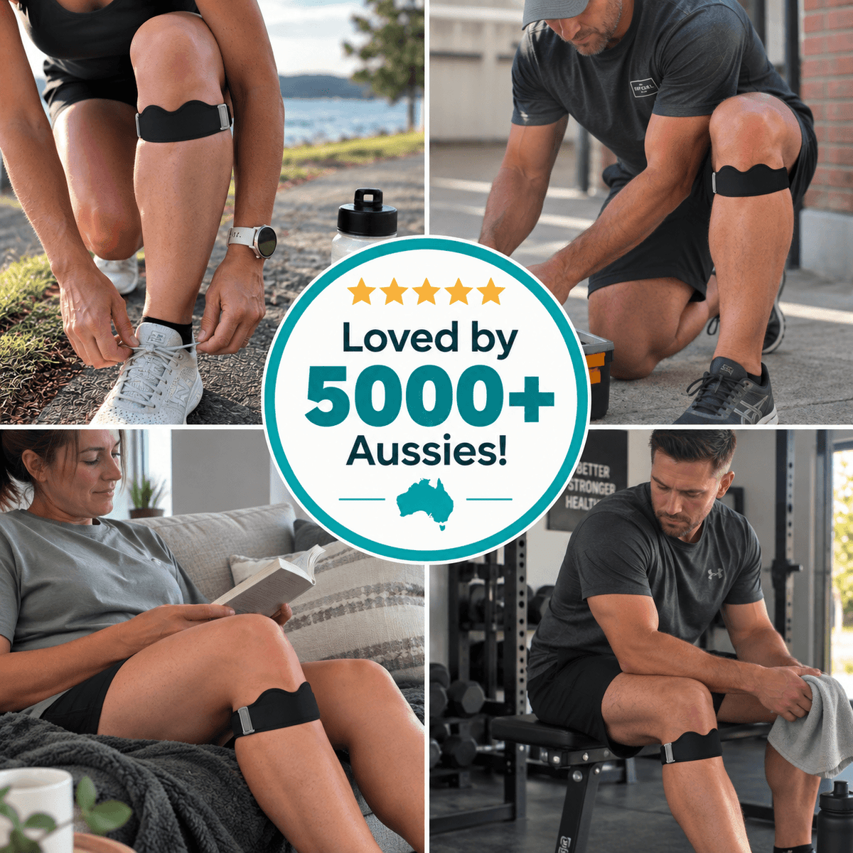 RecovaPlus+™ Patella Knee Strap
